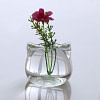 vase en verre forme de chat